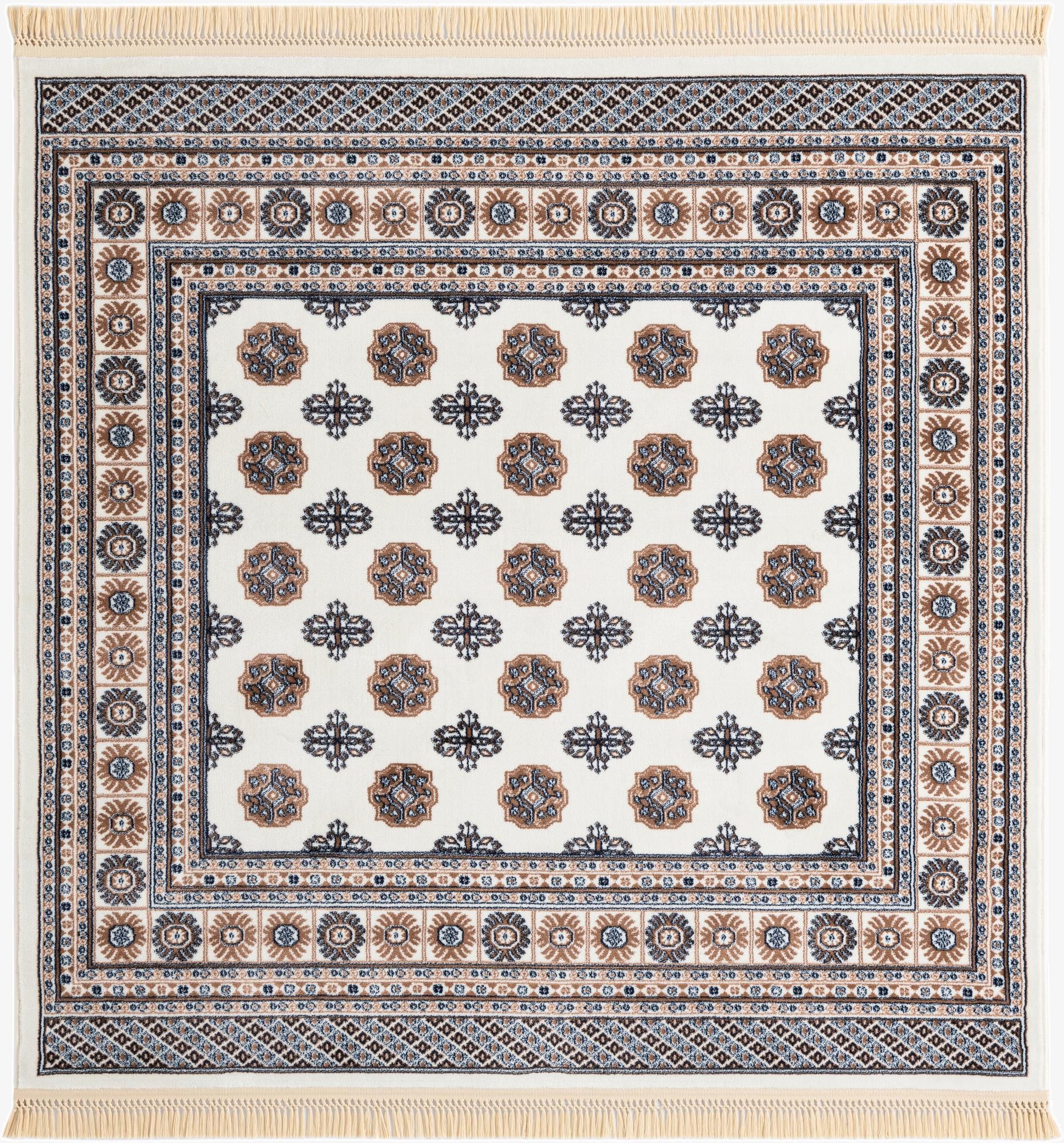 6' x 6' Bokhara Square Rug