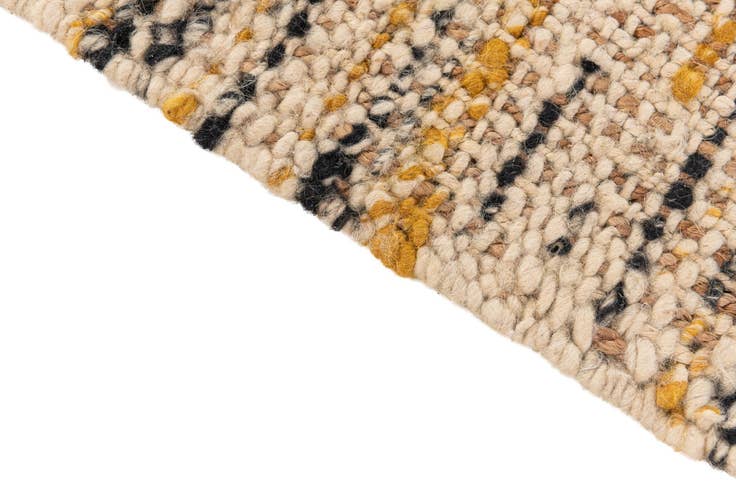 Detail image of 1' 7 x 1' 7 Handmade Braided Jute Square Rug