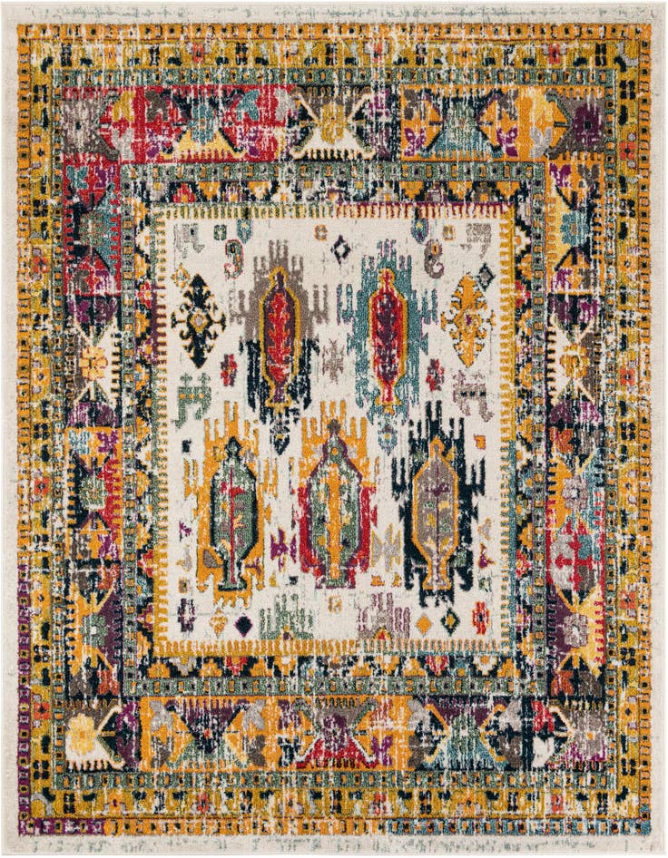 Detail image of 7' 10 x 7' 10 Carrington Square Rug