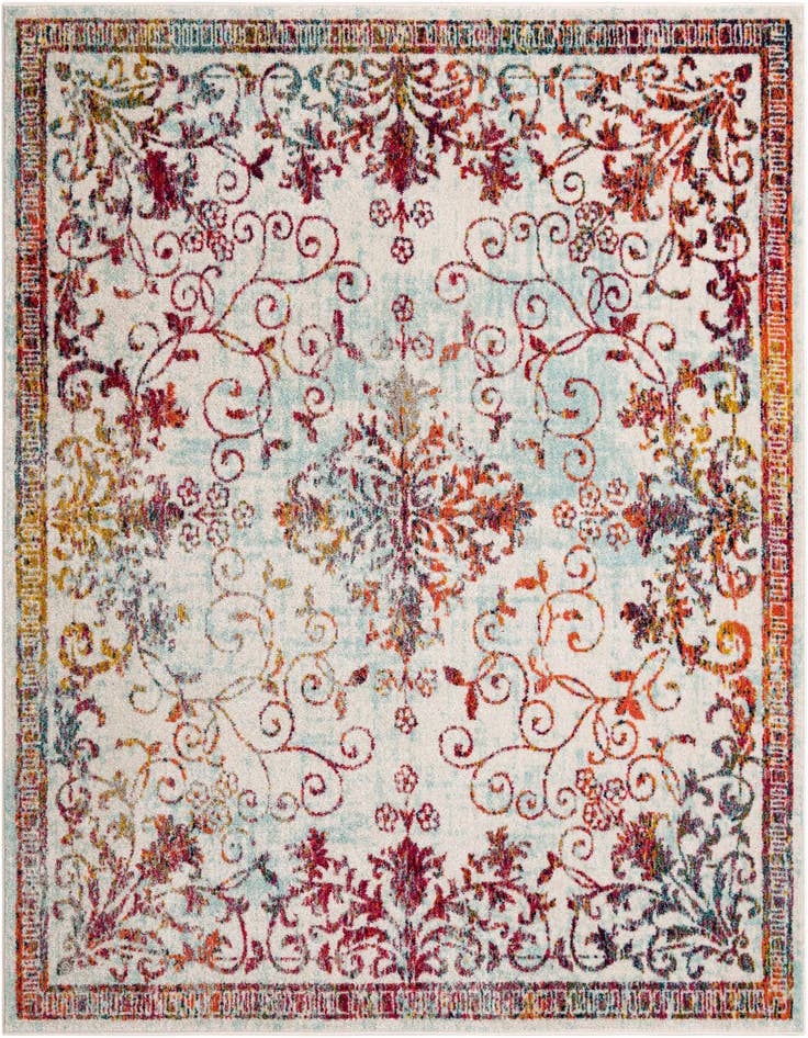 Detail image of 7' 10 x 7' 10 Carrington Square Rug