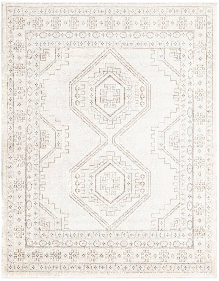 Detail image of 5' 3 x 5' 3 Charlotte Square Rug