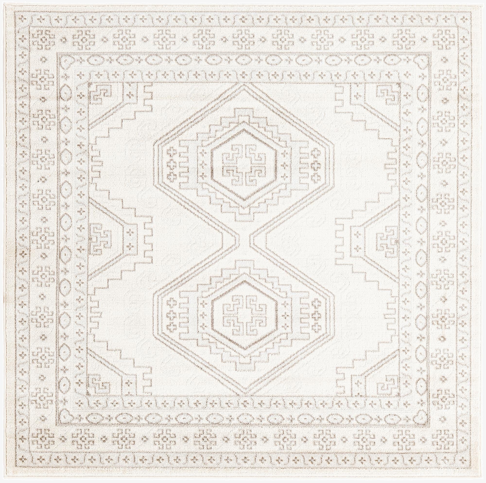 5' 3 x 5' 3 Charlotte Square Rug