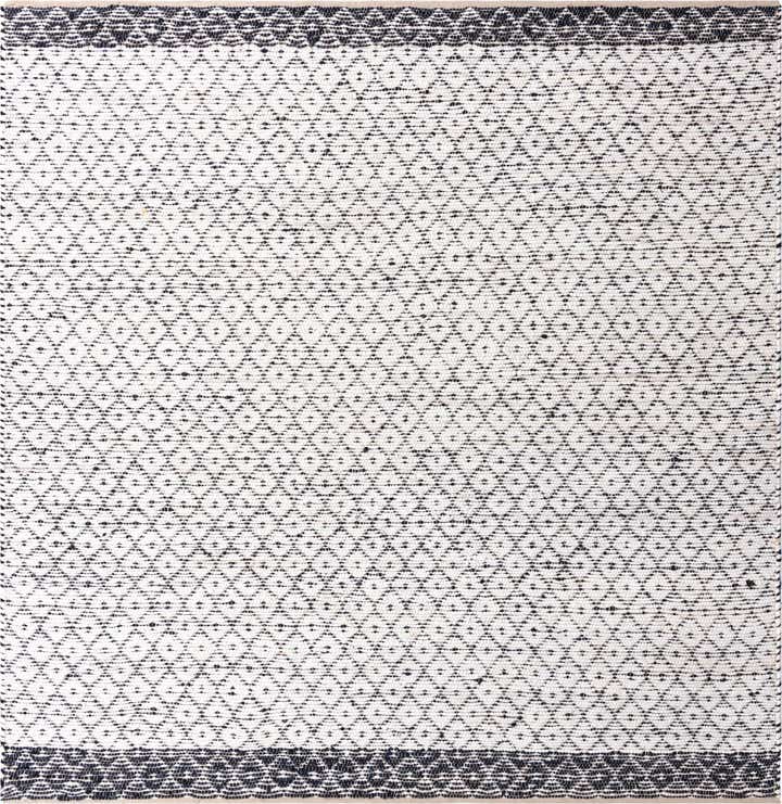 305cm x 305cm Handgewebt Chindi Trellis Quadrat Teppich