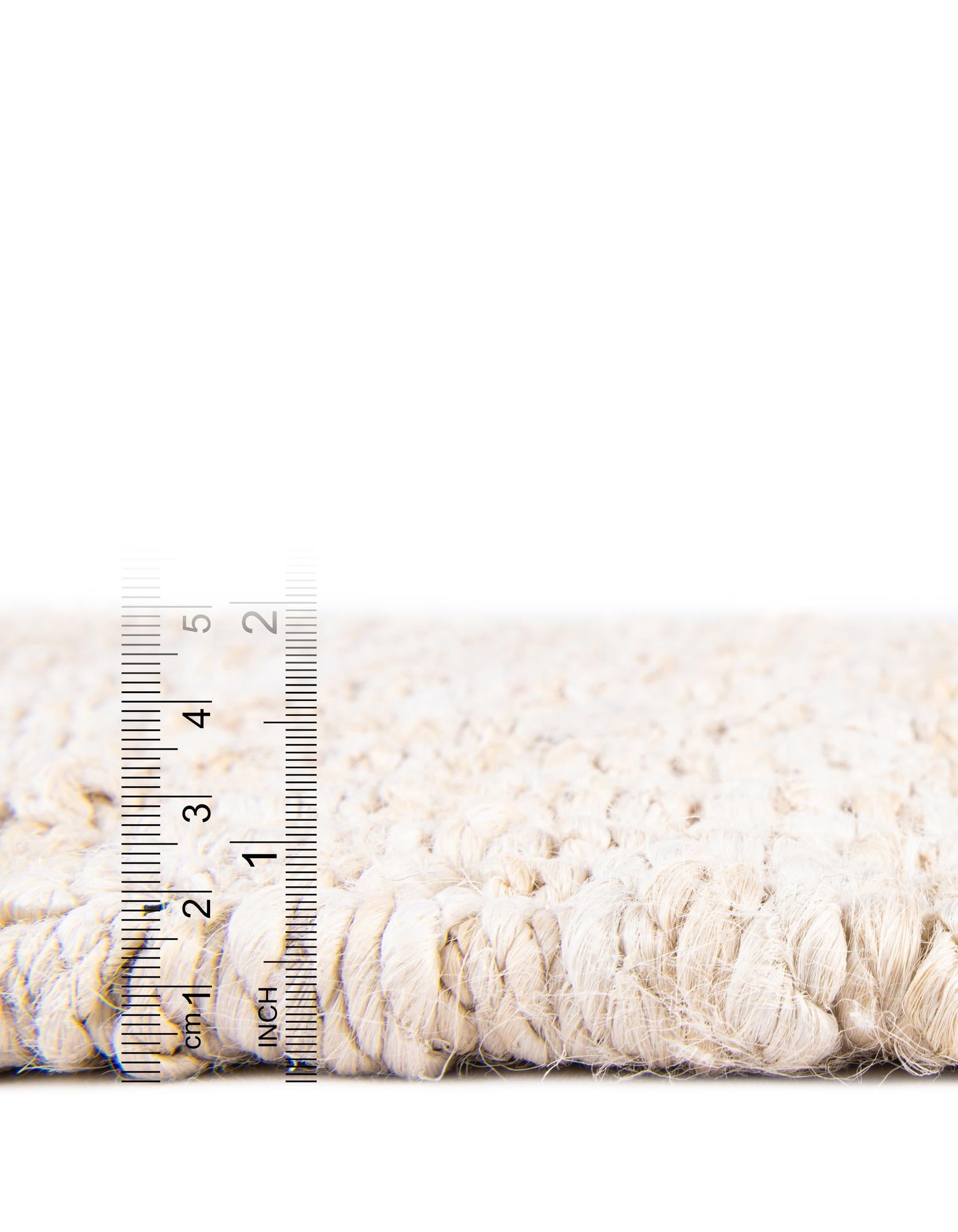 10' x 10' Hand Woven Chunky Jute Square Rug