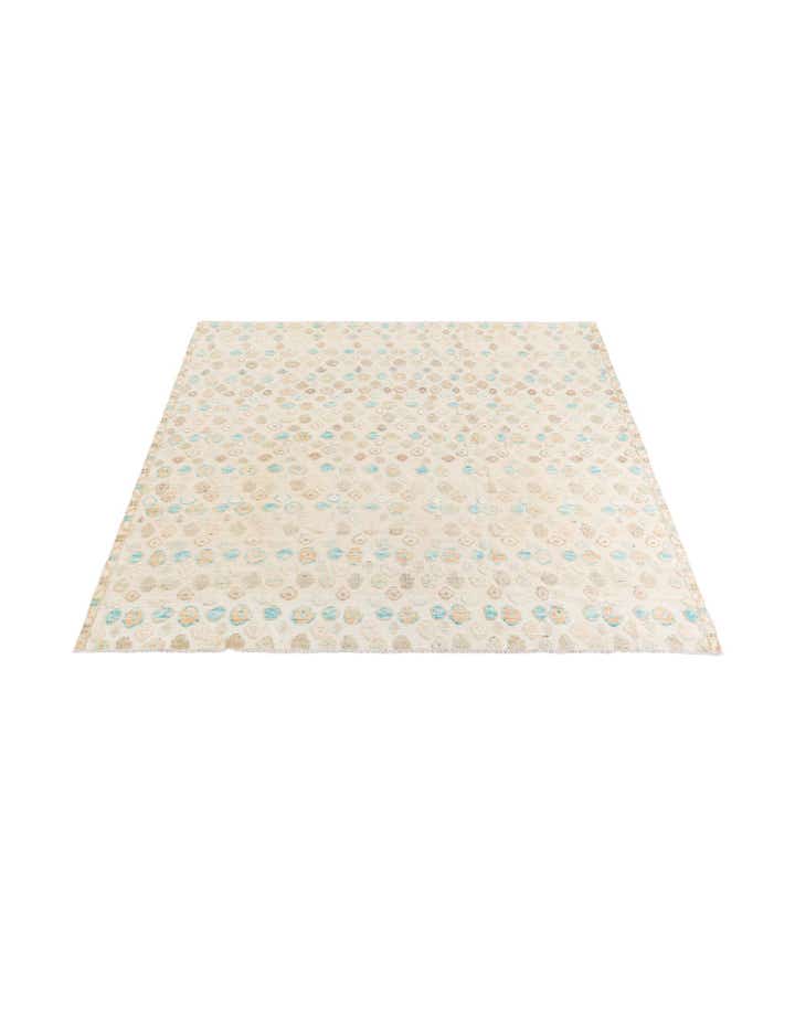 8' 8 x 8' 10 Hand Knotted Darya Wool Square Rug