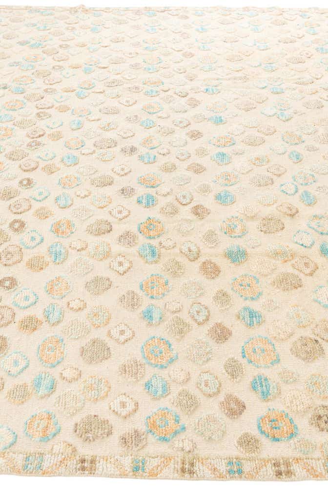 8' 8 x 8' 10 Hand Knotted Darya Wool Square Rug