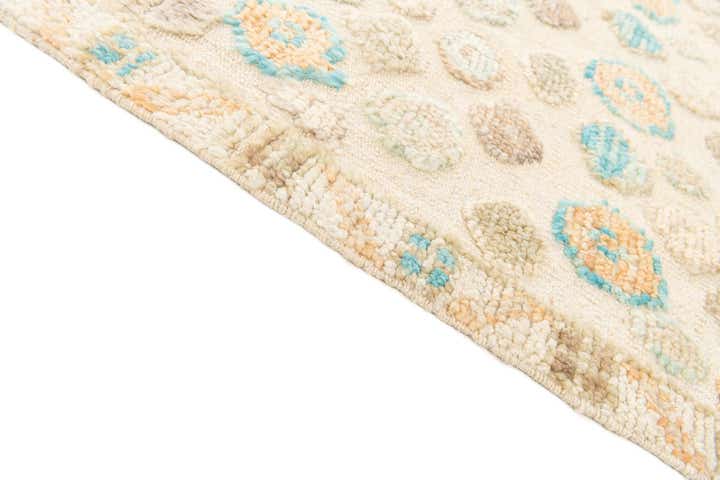 8' 8 x 8' 10 Hand Knotted Darya Wool Square Rug