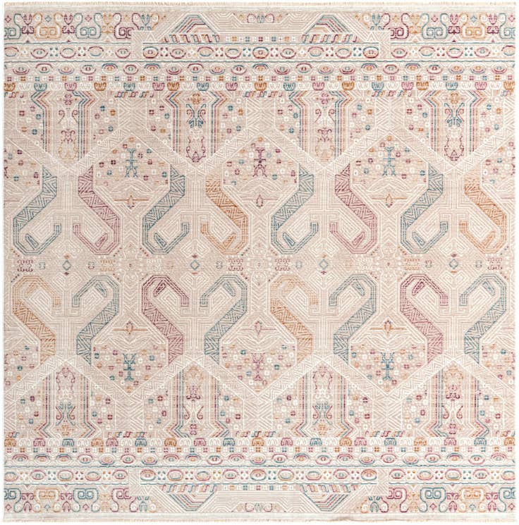 Detail image of 7' 10 x 7' 10 Deepa Square Rug