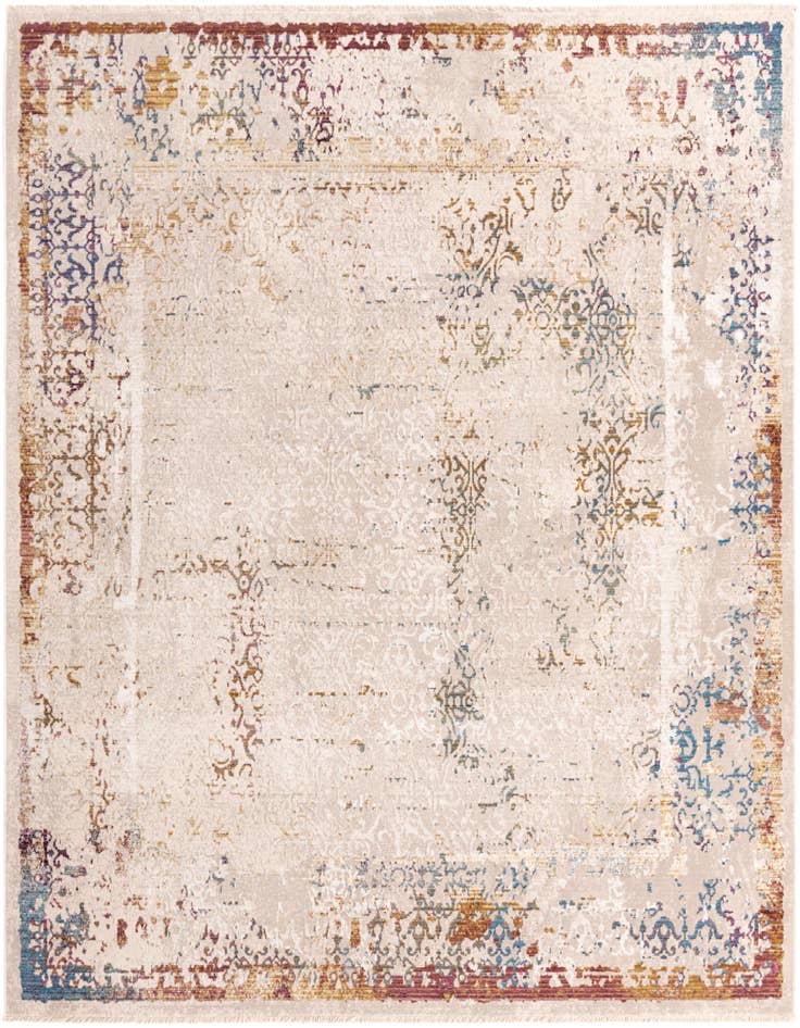Detail image of 7' 10 x 7' 10 Deepa Square Rug