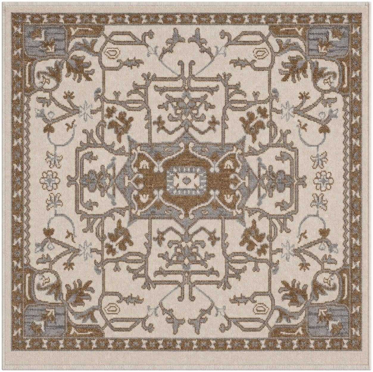 5' x 5' Grand Tradition Square Rug