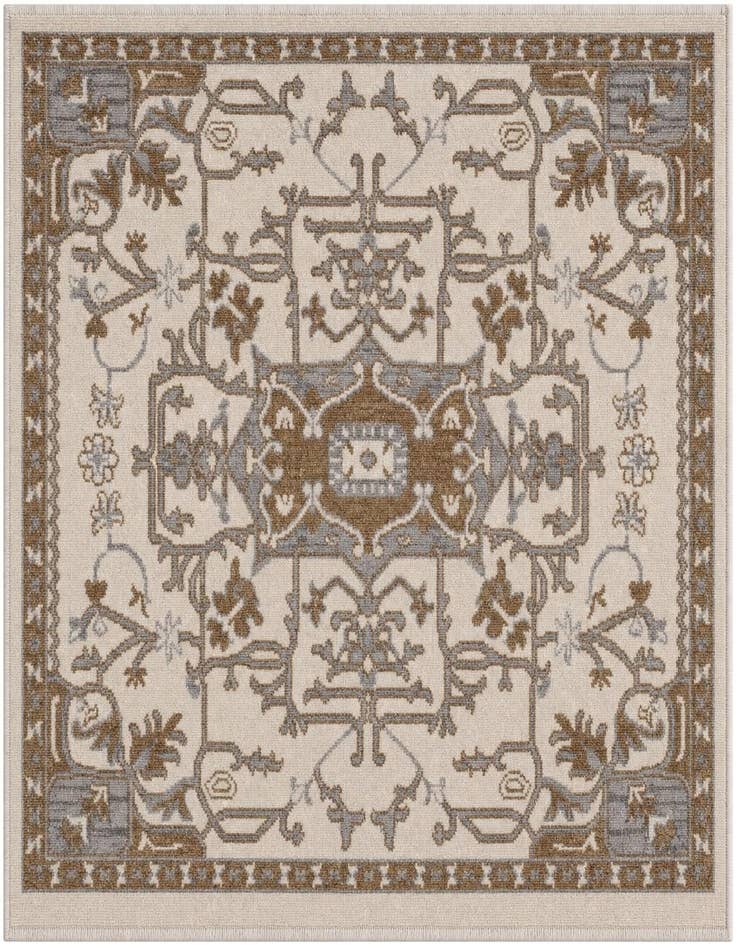 Detail image of 5' x 5' Grand Tradition Square Rug