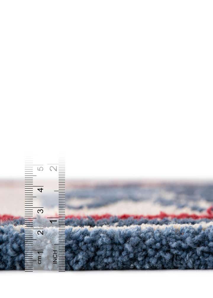 5' 1 x 5' 1 Handtufted Wool Square Rug