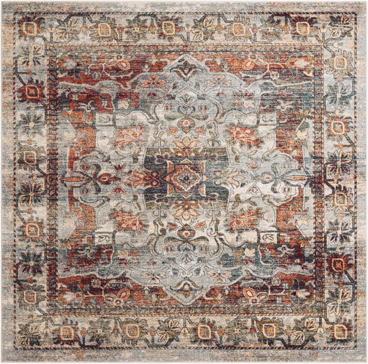 Detail image of 10' x 10' Isabella Square Rug