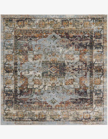 Ivory Isabella Square Rug