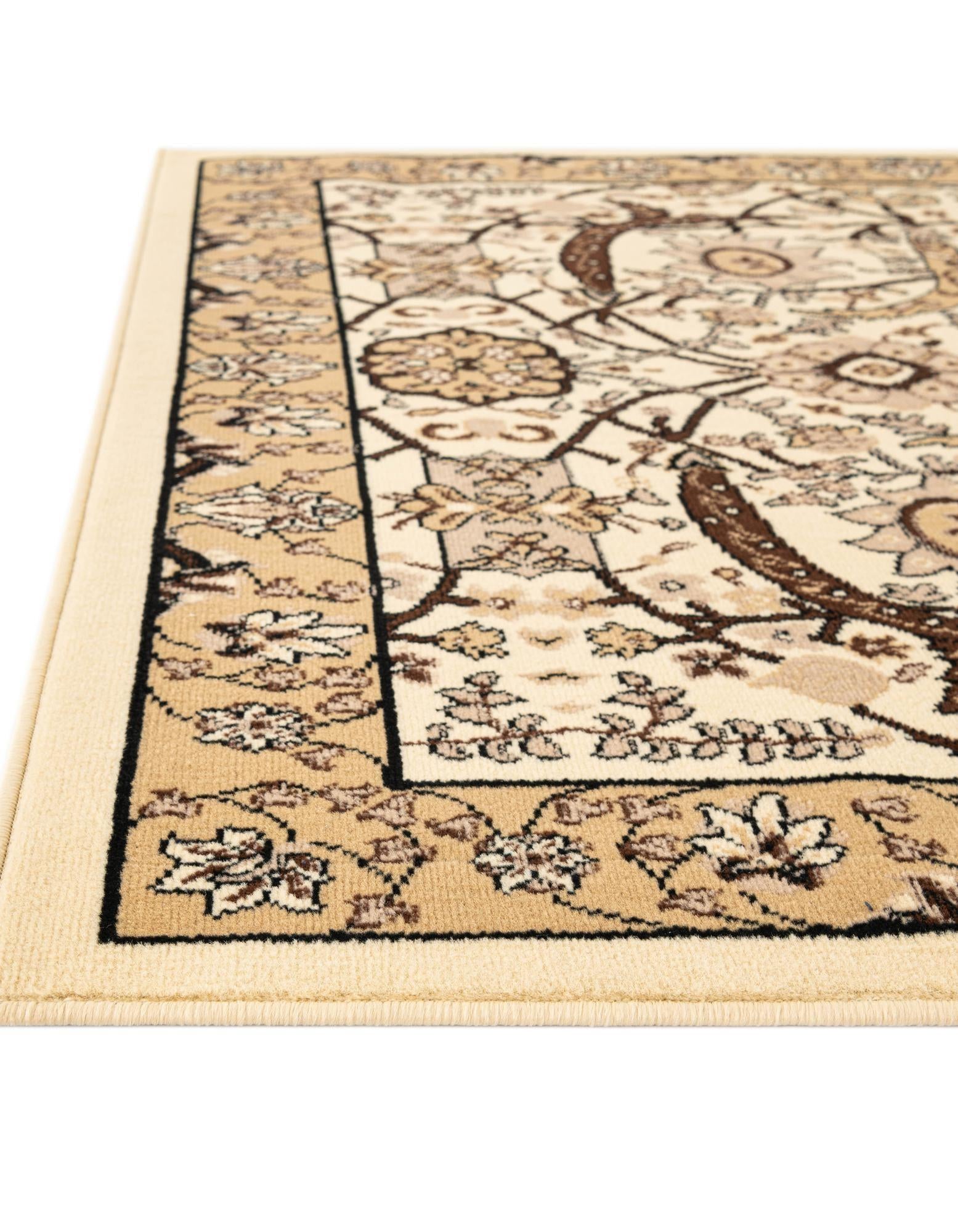 7' 10 x 7' 10 Isfahan Design Square Rug
