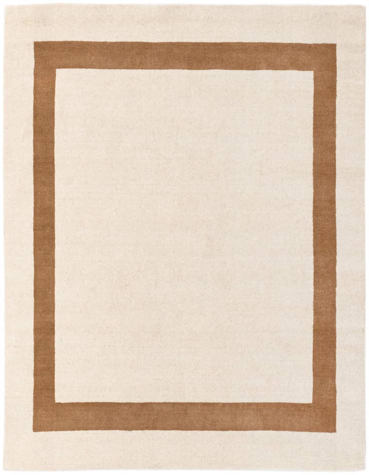 Detail image of 5' 1 x 5' 1 Jill Zarin Border Wool Square Rug