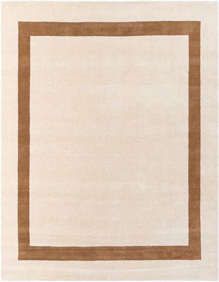 Detail image of 7' 10 x 7' 10 Jill Zarin Border Wool Square Rug