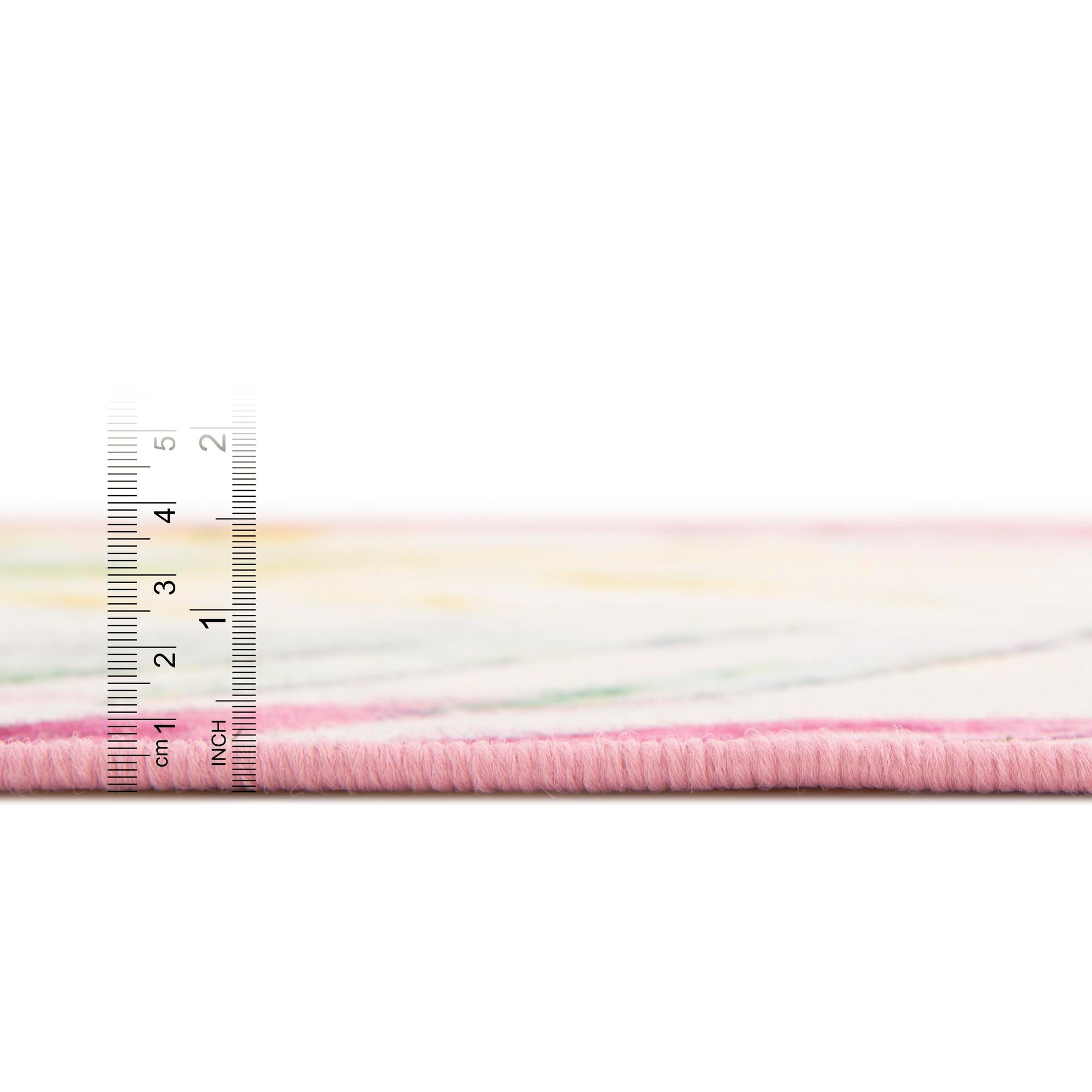 7' 10 x 7' 10 Easy-Clean Jill Zarin Caribbean Indoor / Outdoor Square Rug