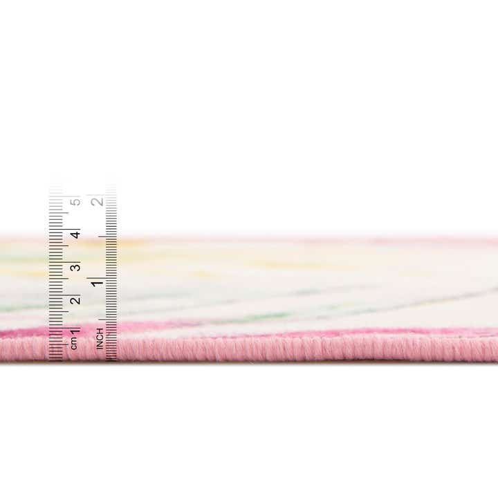 7' 10 x 7' 10 Easy-Clean Jill Zarin Caribbean Indoor / Outdoor Square Rug