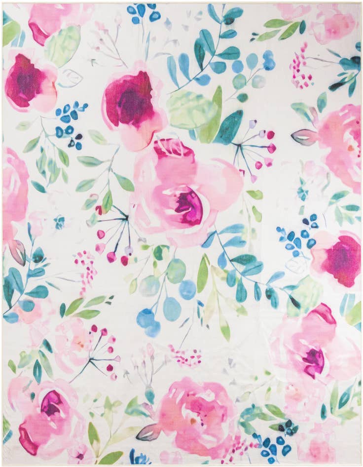 Detail image of 10' x 10' Easy-Clean Jill Zarin Caribbean Indoor / Outdoor Square Rug