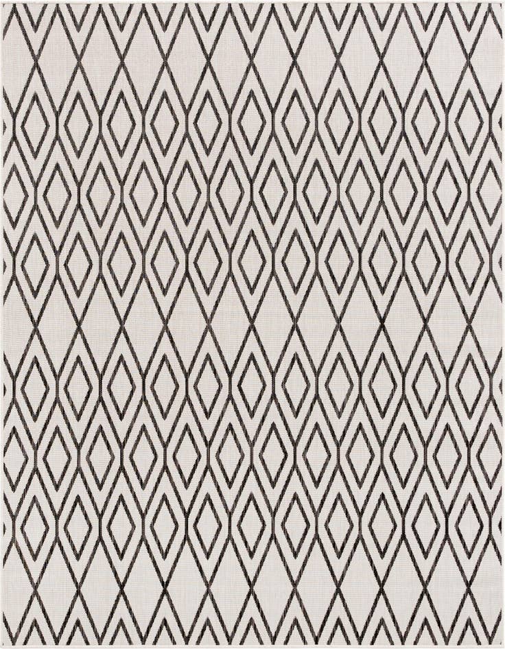 Detail image of 7' 10 x 7' 10 Easy-Clean Jill Zarin Turks and Caicos Indoor / Outdoor Square Rug