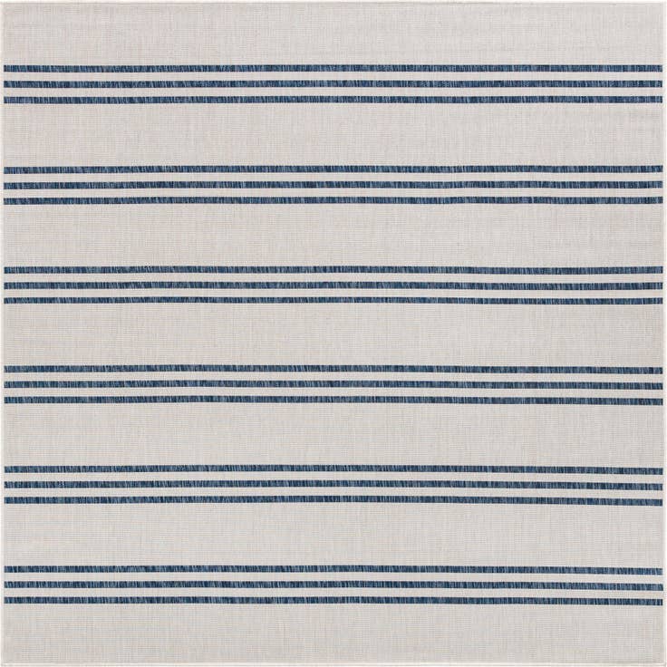 Detail image of 7' 10 x 7' 10 Easy-Clean Jill Zarin Anguilla Indoor / Outdoor Square Rug