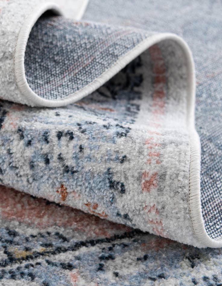 Detail image of 5' 3 x 5' 3 Kamala Washable Square Rug