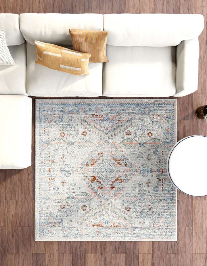 5' 3 x 5' 3 Kamala Washable Square Rug