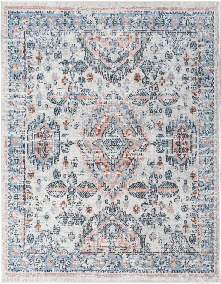 Detail image of 5' 3 x 5' 3 Kamala Washable Square Rug