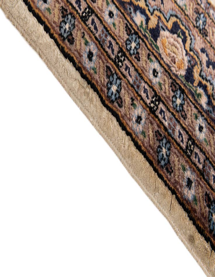 Detail image of 2' 11 x 3'  Hand Knotted Kashmir Oriental Square Rug