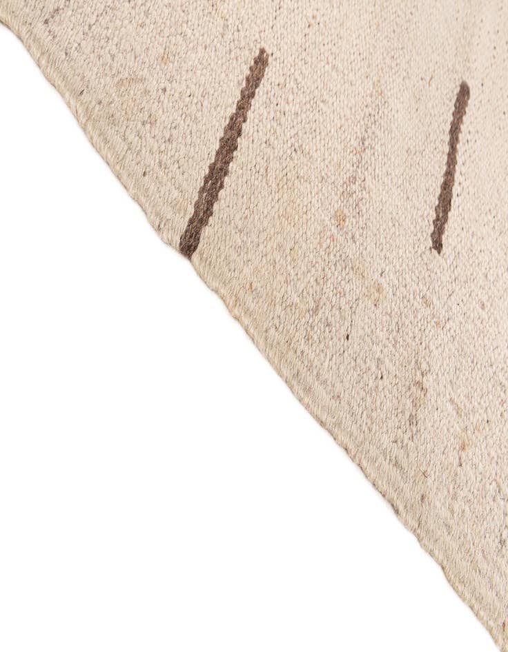 Detail image of 7' 9 x 8' 10 Hand Woven Kilim Dhurrie Wool Square Rug