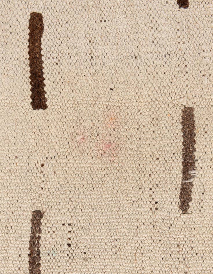 Detail image of 7' 9 x 8' 10 Hand Woven Kilim Dhurrie Wool Square Rug