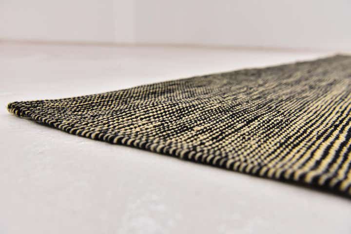 6' x 7' 7 Hand Woven Kilim Modern Wool Square Rug