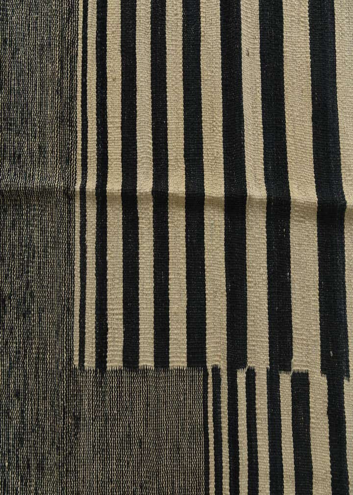 8' 9 x 9' 6 Hand Woven Kilim Modern Wool Square Rug
