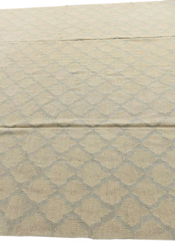 8' 10 x 9' 5 Hand Woven Kilim Modern Wool Square Rug