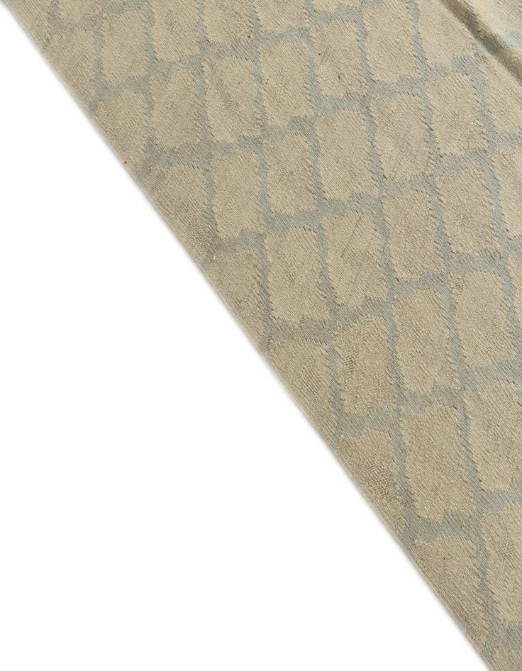 Detail image of 8' 10 x 9' 5 Hand Woven Kilim Modern Wool Square Rug