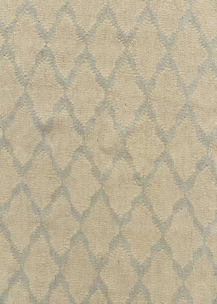 8' 10 x 9' 5 Hand Woven Kilim Modern Wool Square Rug