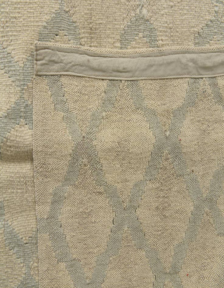 Detail image of 8' 10 x 9' 5  Hand Woven Kilim Modern Wool Square Rug