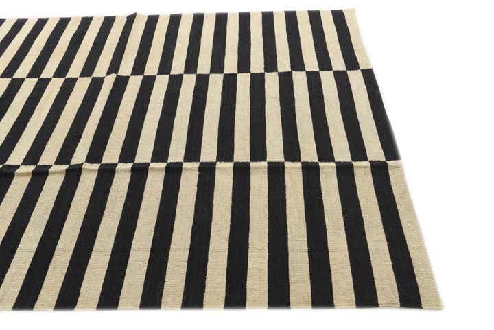 165cm x 205cm Tejido a mano Kilim Modern Alfombra Lana Cuadrado