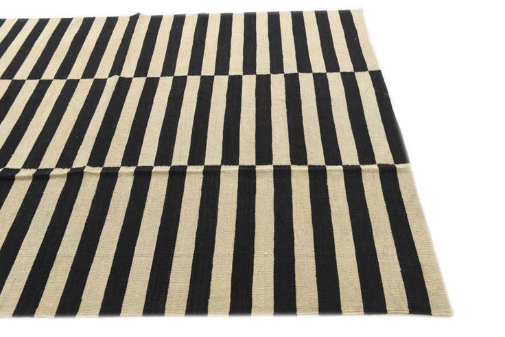 Detail image of 165cm x 205cm Tejido a mano Kilim Modern Alfombra Lana Cuadrado