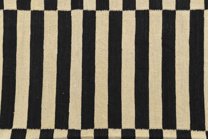 165cm x 205cm Tejido a mano Kilim Modern Alfombra Lana Cuadrado