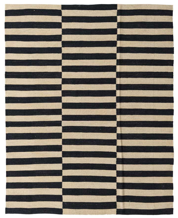 165cm x 205cm Tejido a mano Kilim Modern Alfombra Lana Cuadrado