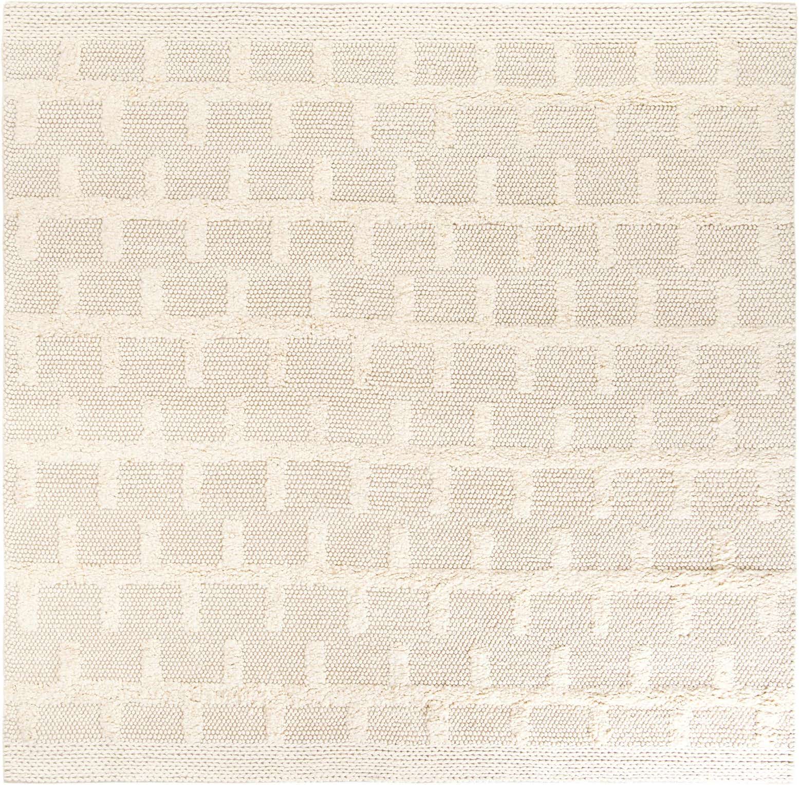 10' x 10' Hand Woven Lana New Zealand Wool Square Rug