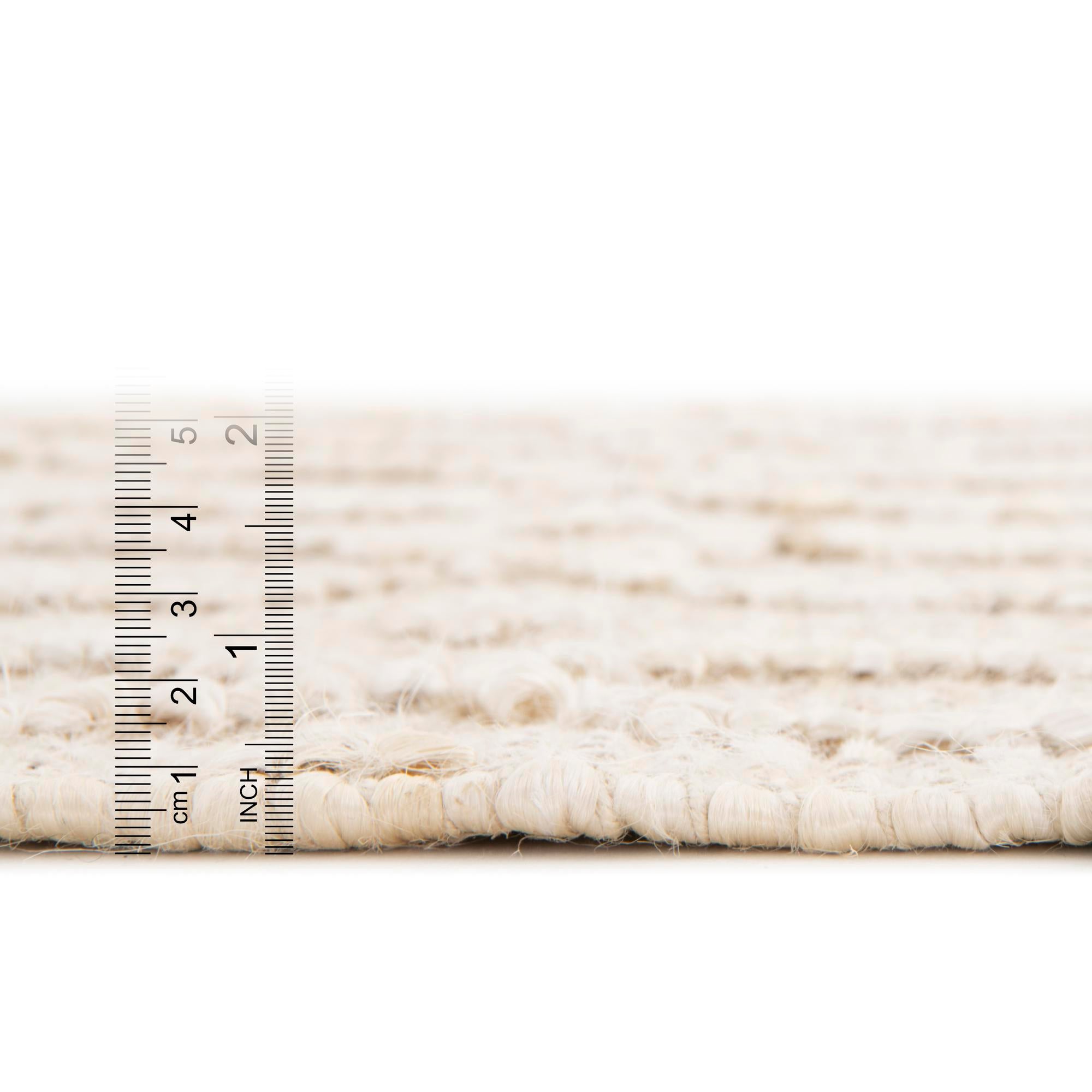 5' 3 x 5' 3 Hand Woven Larsa Jute Square Rug