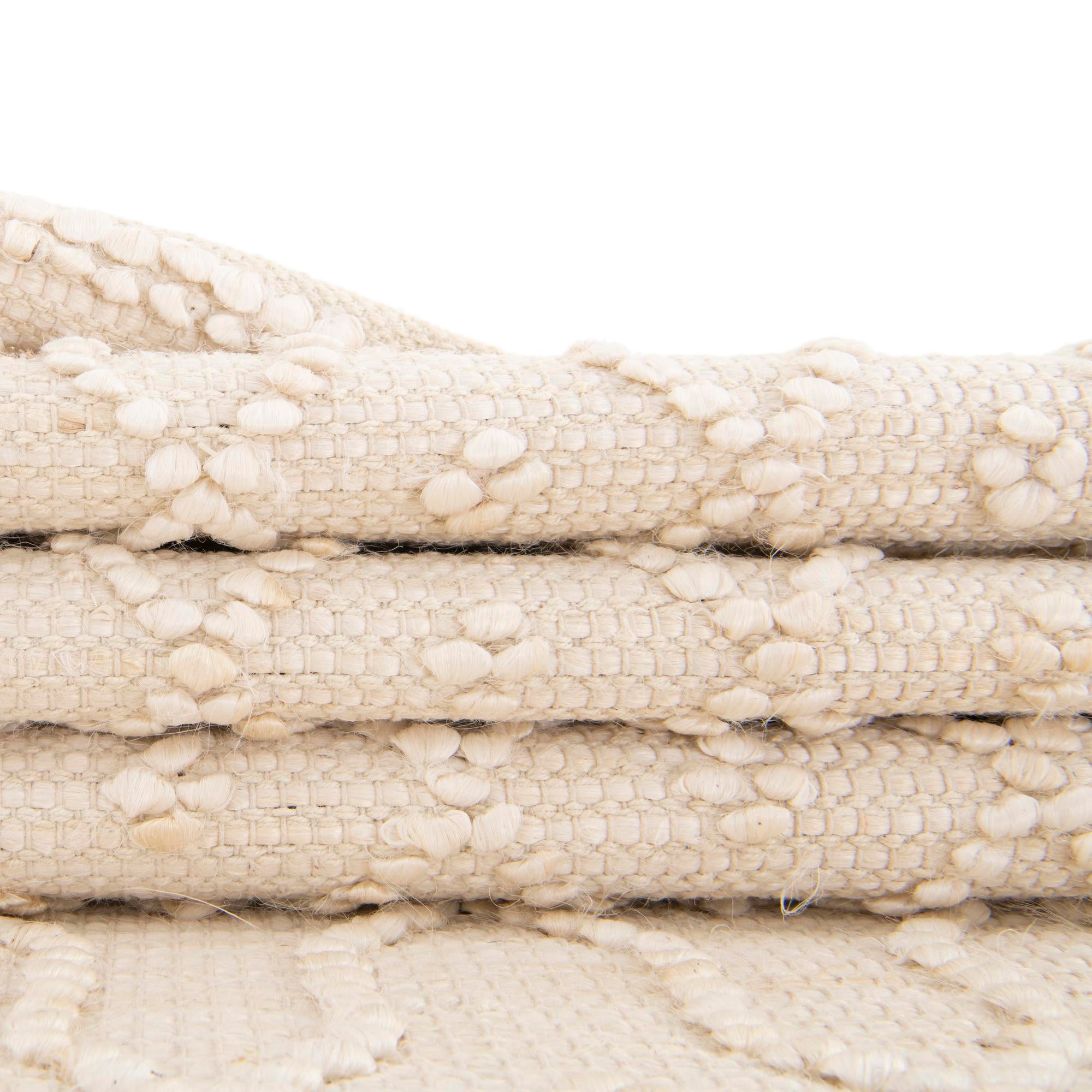 5' 3 x 5' 3 Hand Woven Larsa Jute Square Rug
