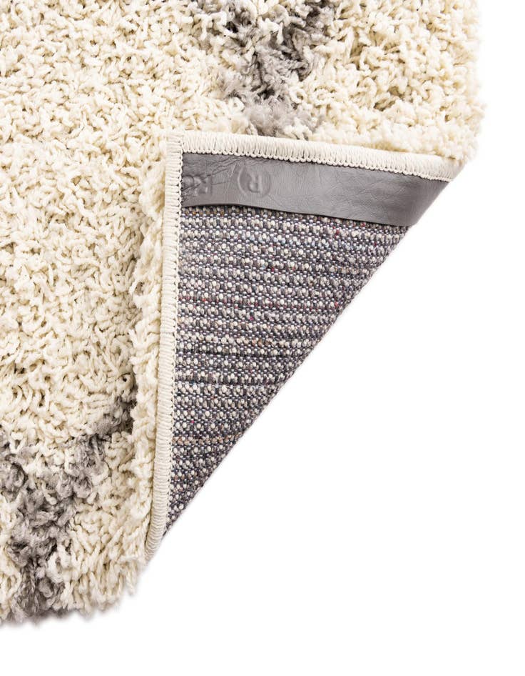 Detail image of 5' 3 x 5' 3 Lattice Shag Square Rug