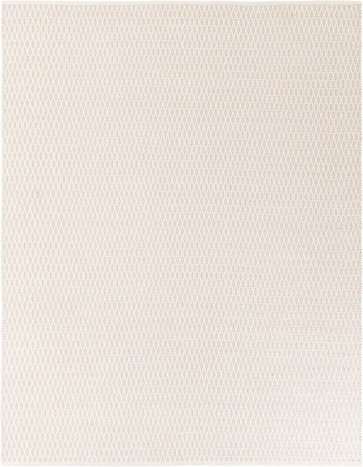 Detail image of 7' 10 x 7' 10 Hand Woven Lattice Wool Square Rug