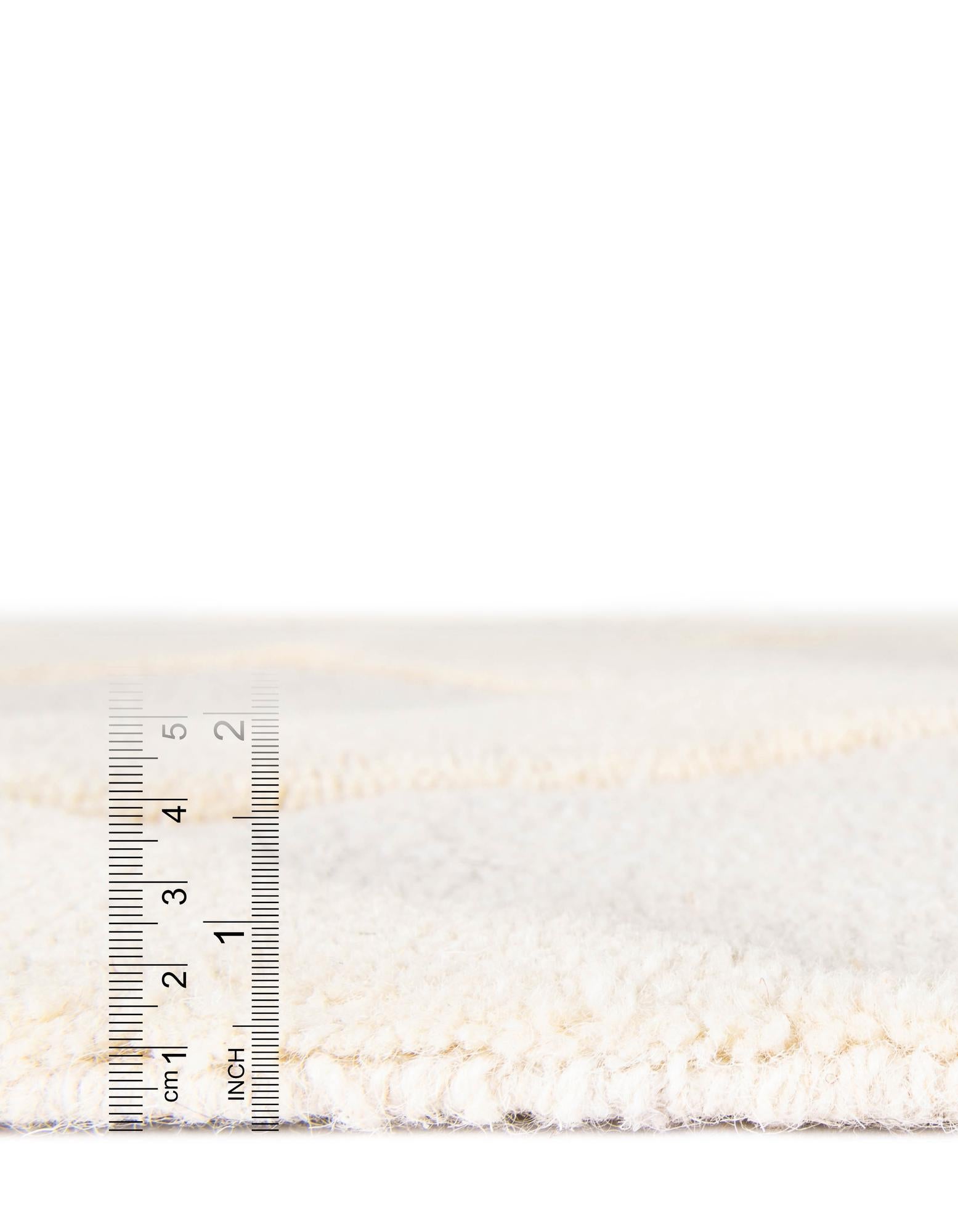 8' x 8' Hand Woven Lattice Wool Square Rug