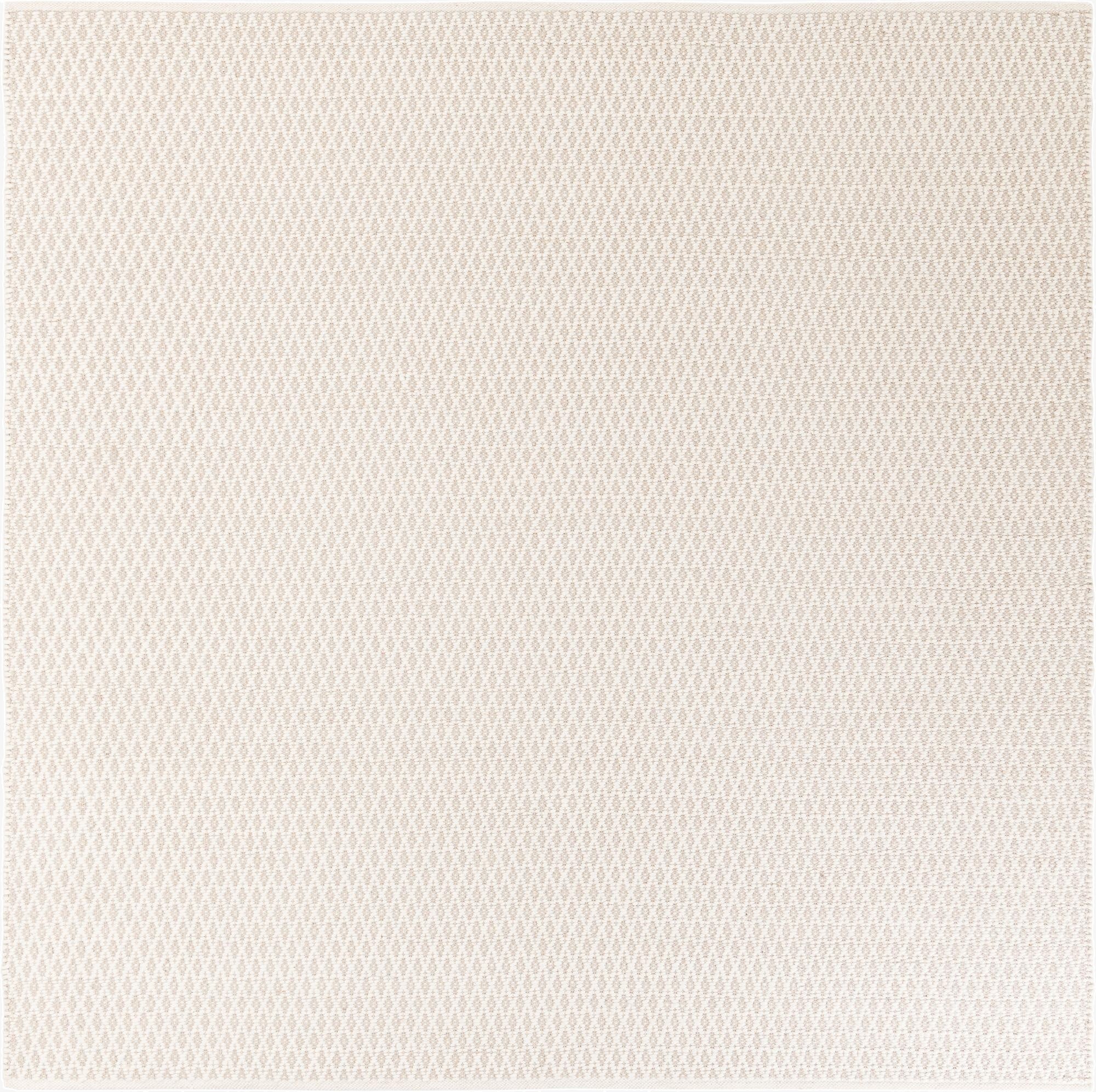 Primary image 7' 10 x 7' 10  Hand Woven Lattice Wool Square Rug