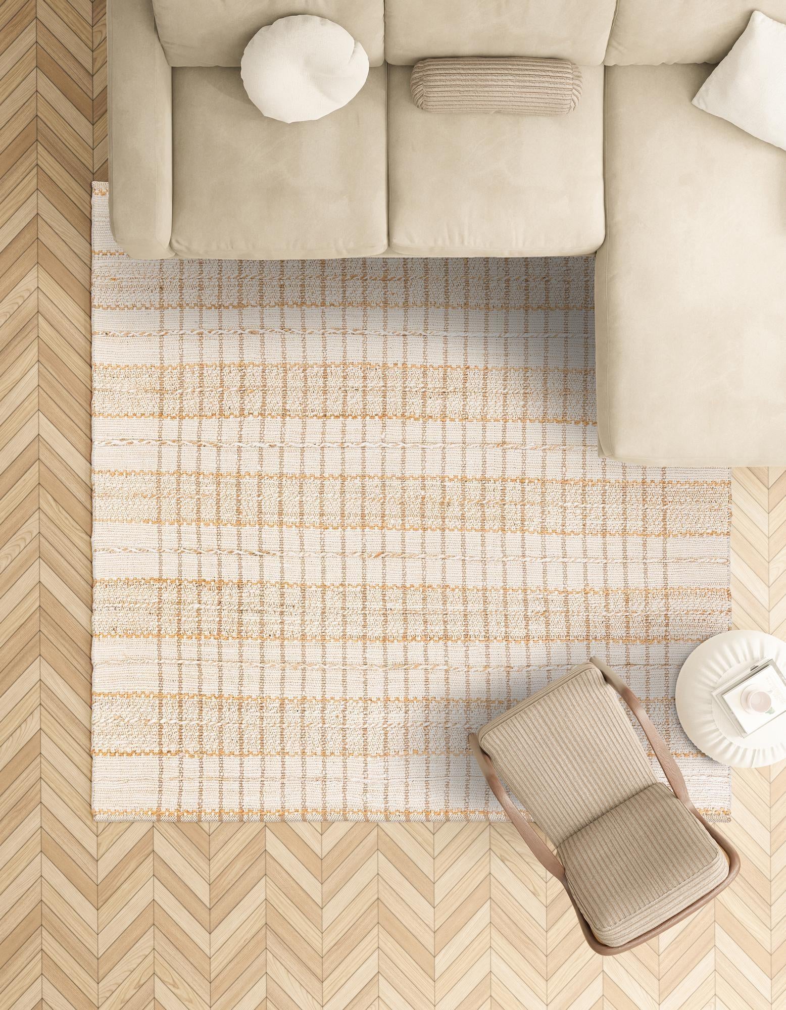 10' x 10' Hand Braided Laurel Handwoven Jute Square Rug